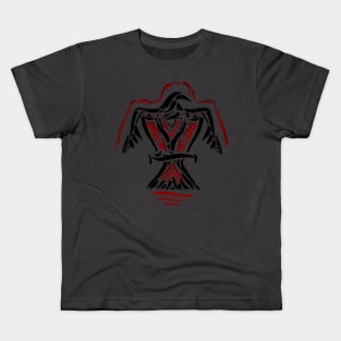 Native eagle symbol Kids T-Shirt